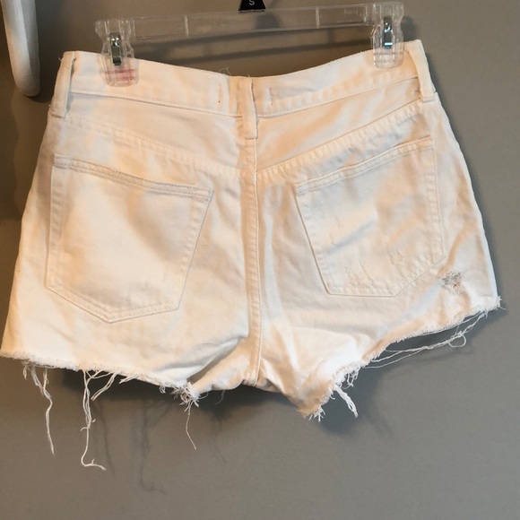 We the Free white denim shorts - Picture 5 of 5